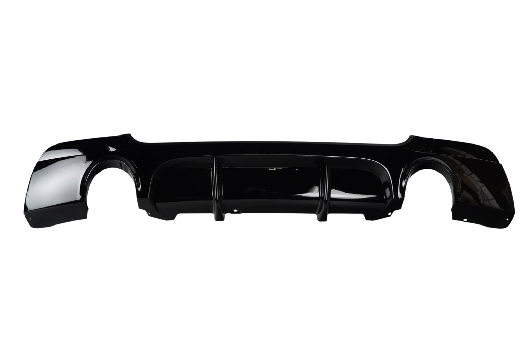 E92 & E93 M-Performance Style Diffusor – Gloss Black (Dual Exit) - AL BILDELER