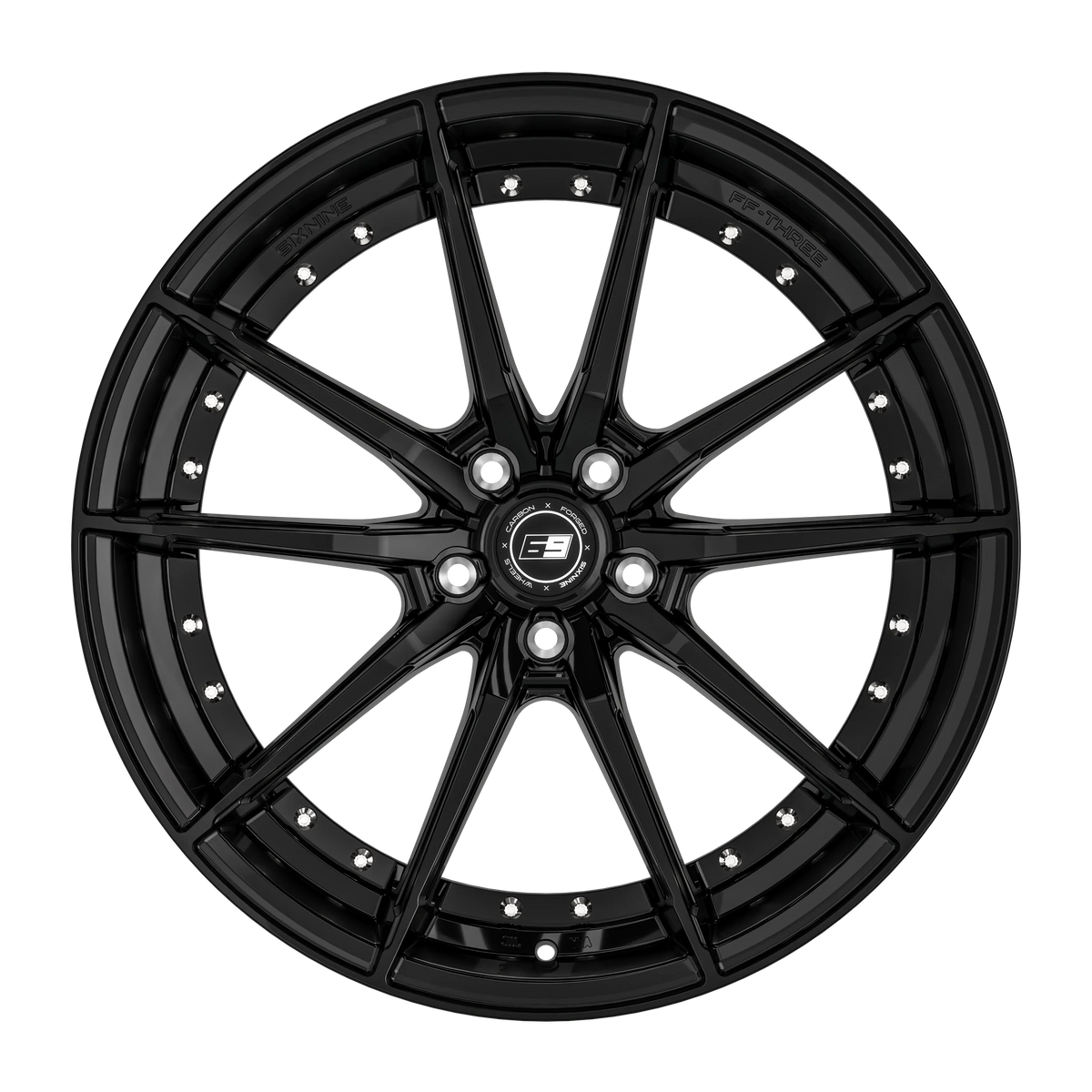 SixNine FF-THREE 21" Komplett Felgsett | Audi A6 C8 - AL BILDELER