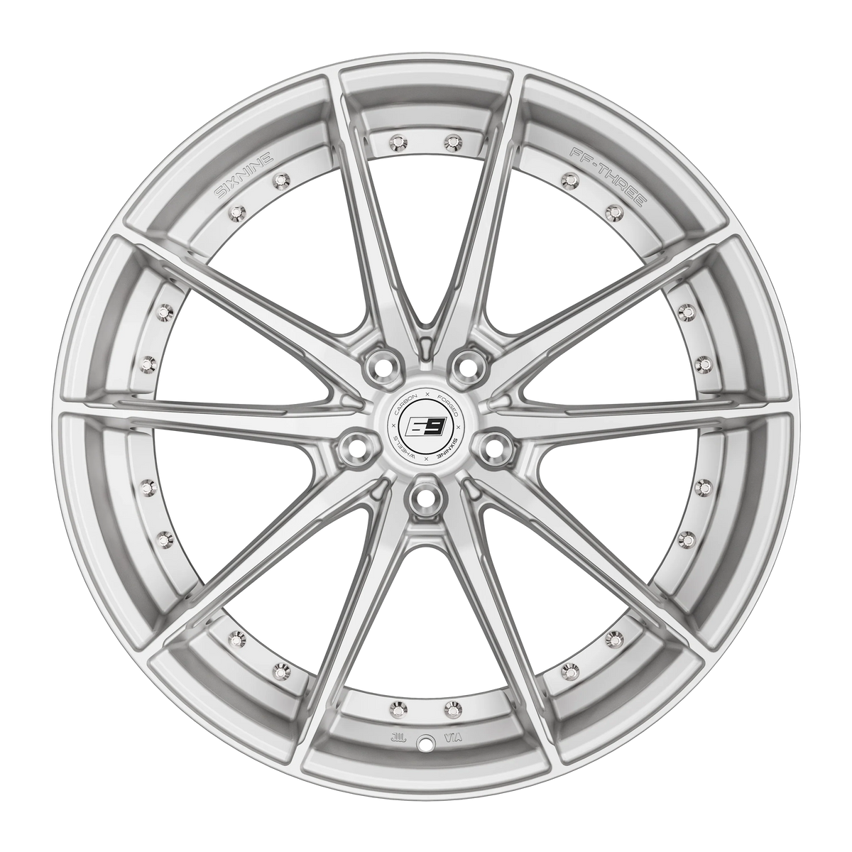SixNine FF-THREE 21" Komplett Felgsett | Audi A7 C8 - AL BILDELER