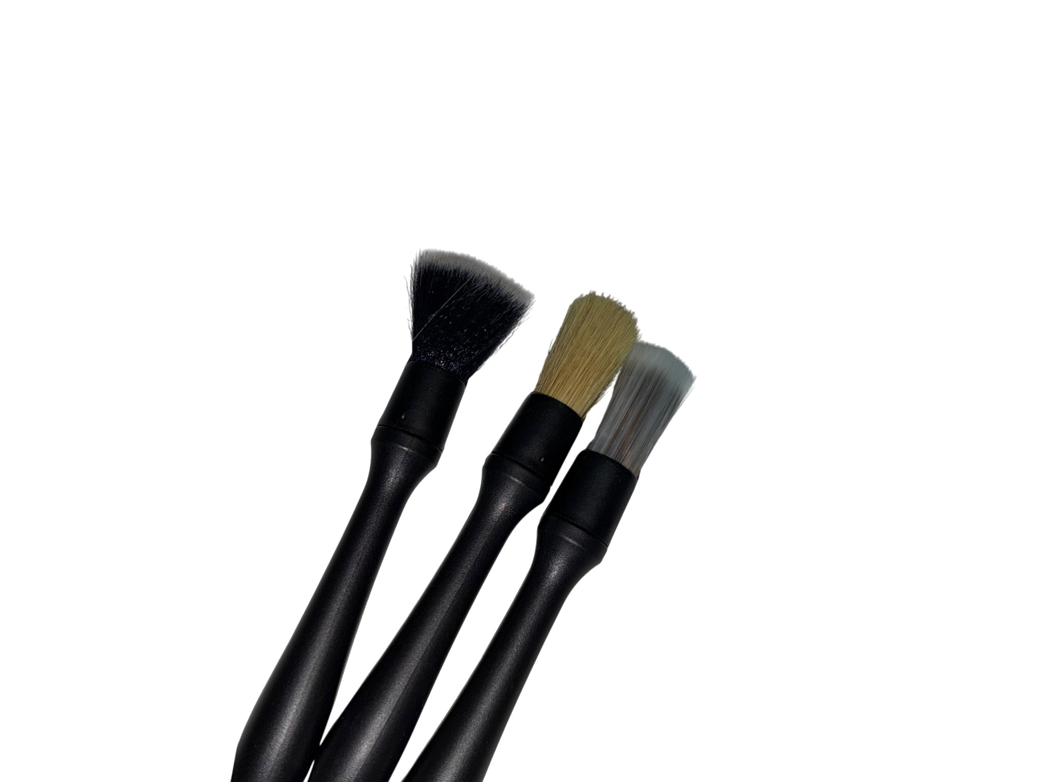 Detailer-børstesett (3 stk.) – For Interiør & Eksteriør