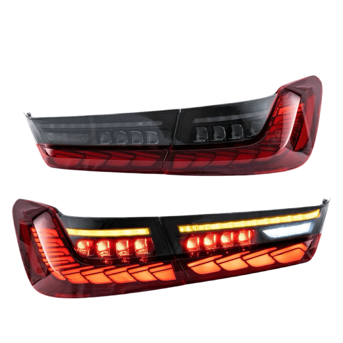 BMW G20 OLED BAKLYKTER(RØD)