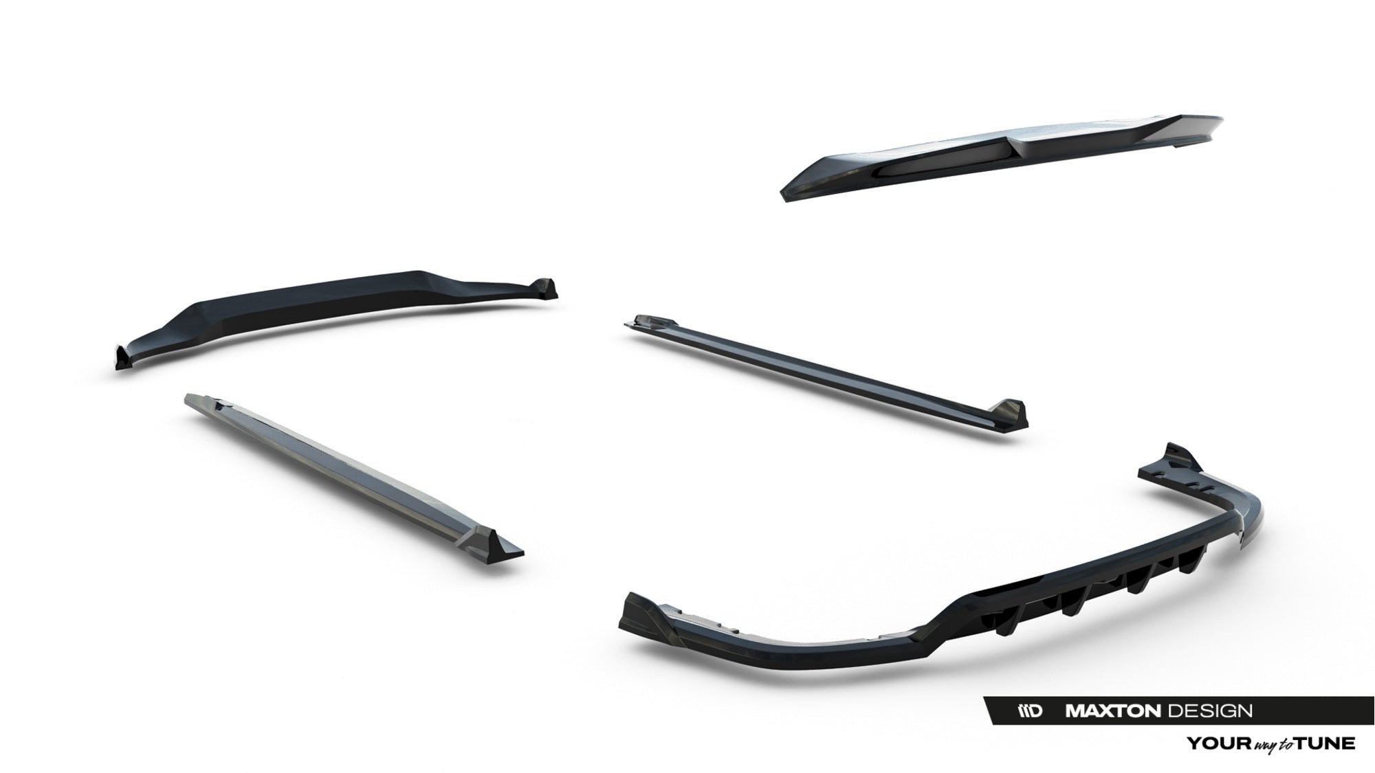 BMW X5 G05 MAXTON SPLITTER KIT