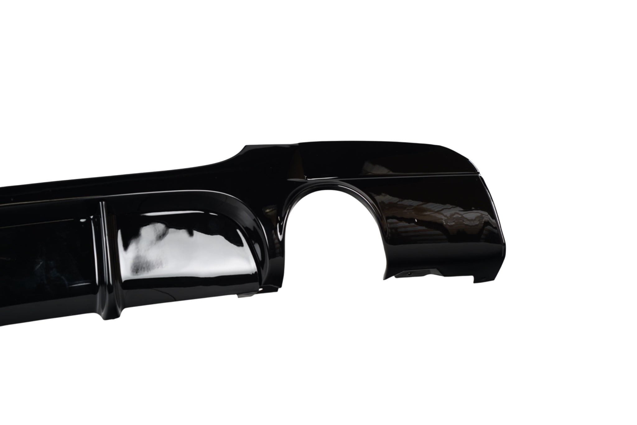 E90 & E91 M - Performance Style Diffuser – Gloss Black (Dual Exit)