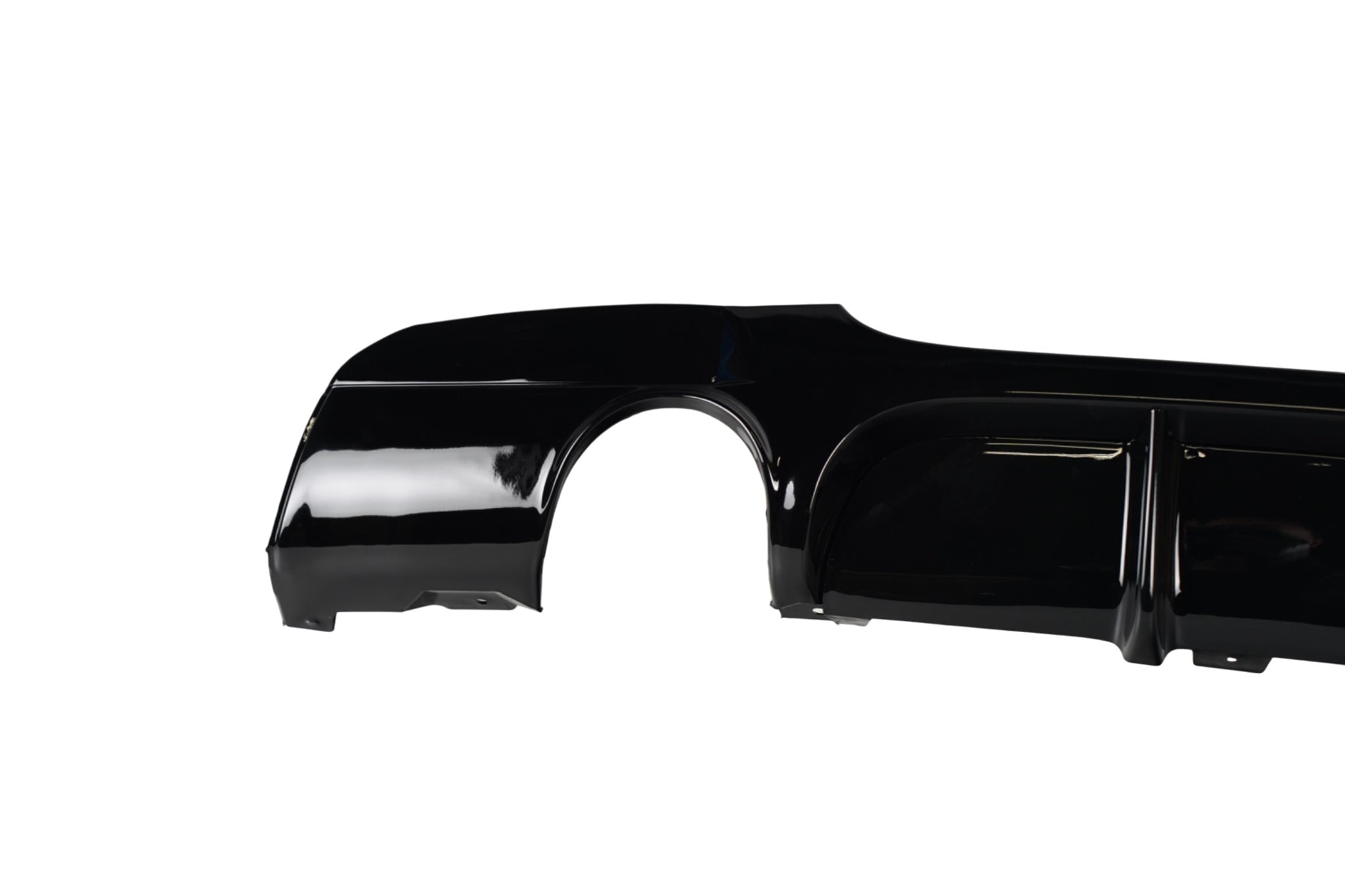 E90 & E91 M - Performance Style Diffuser – Gloss Black (Dual Exit)