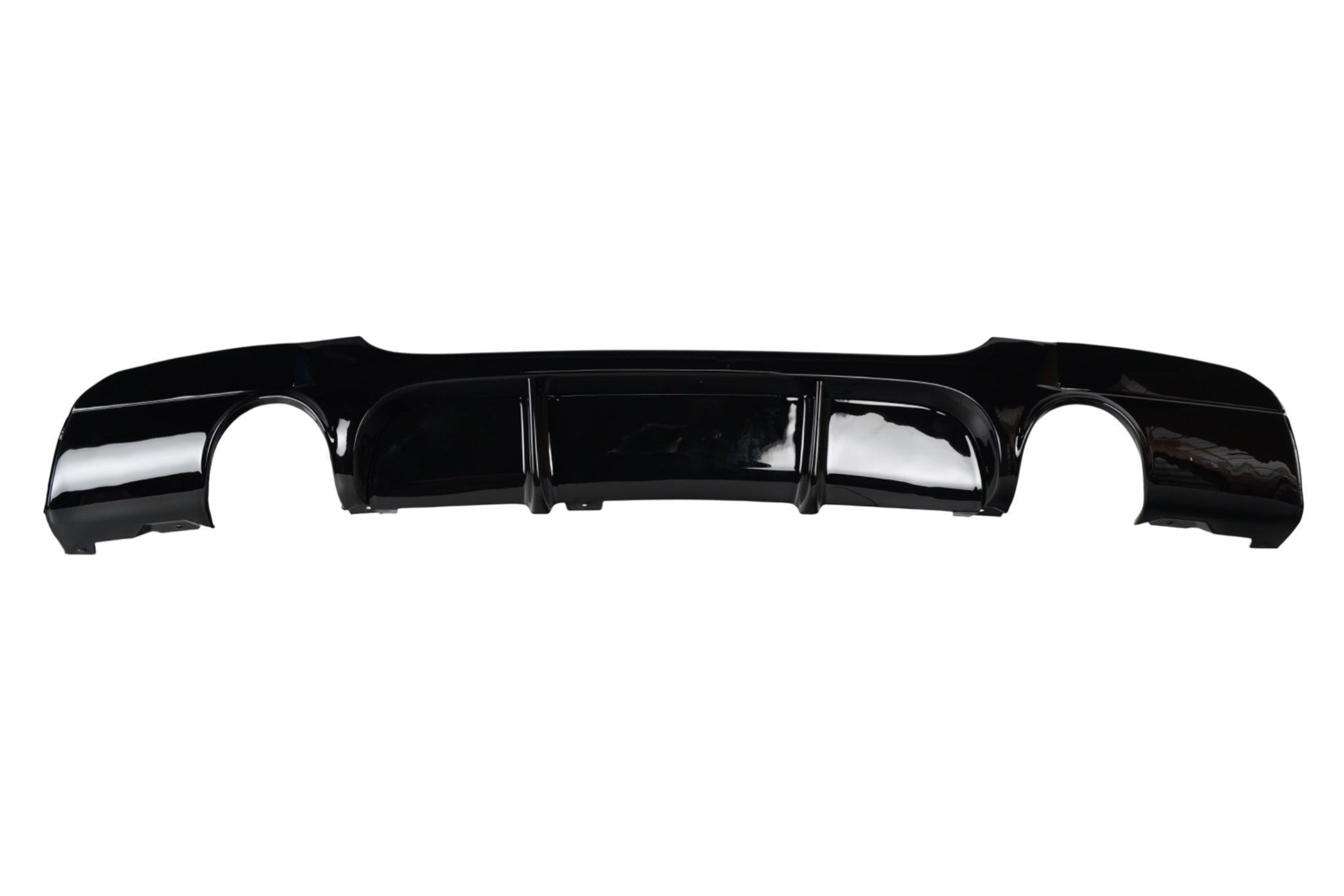 E90 & E91 M - Performance Style Diffuser – Gloss Black (Dual Exit)