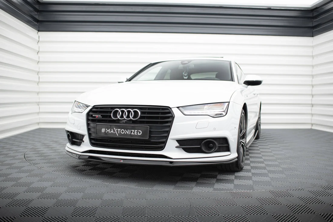 Maxton Design Frontsplitter – Audi S7 / A7 S-Line C7 Facelift