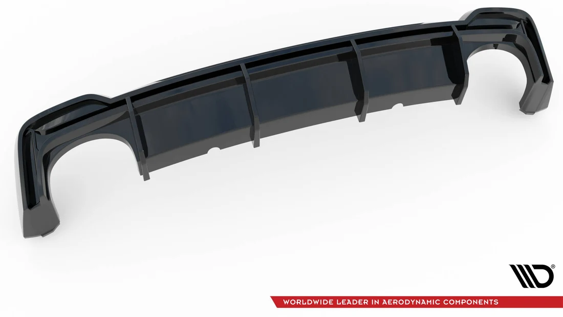 Maxton Design Bakdiffuser – Audi RS7 C8 med hengerfeste