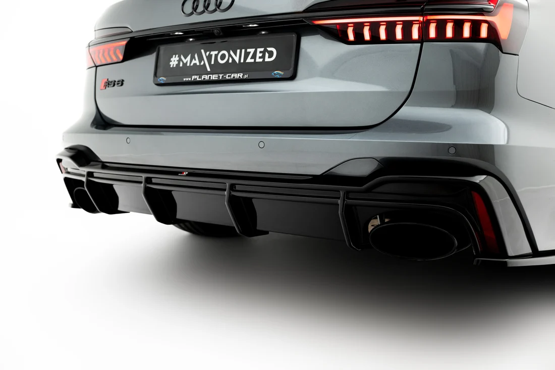 Maxton Design Bakdiffuser – Audi RS7 C8 med hengerfeste