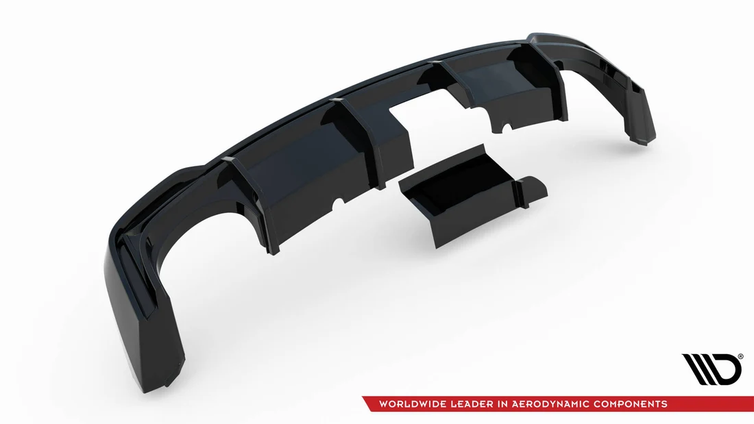 Maxton Design Bakdiffuser – Audi RS7 C8 med hengerfeste
