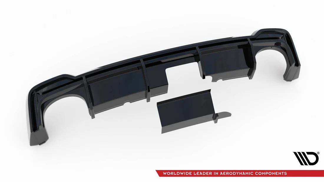 Maxton Design Bakdiffuser – Audi RS7 C8 med hengerfeste