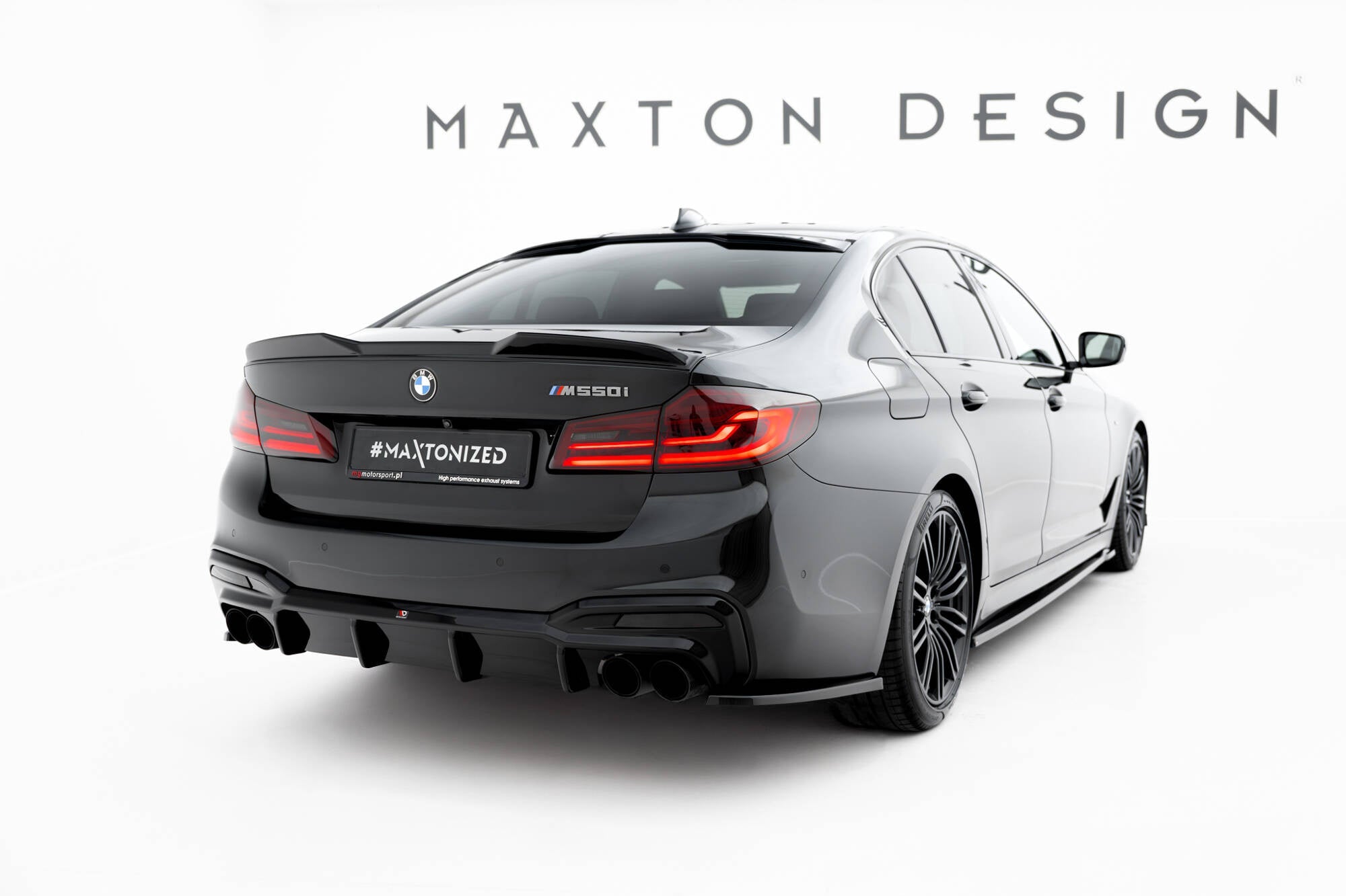 Maxton Design Bakdiffuser – BMW M550i / 5 M - Pack G30 / G31