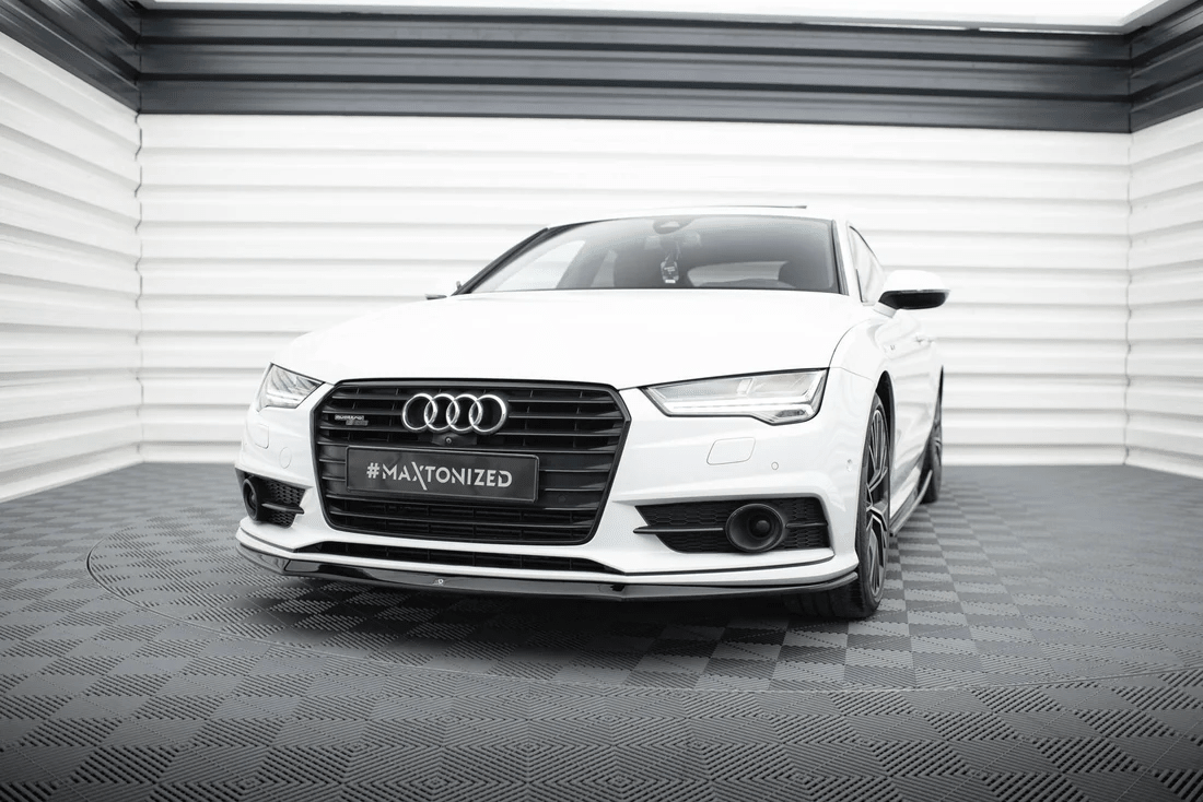 Maxton Design Frontsplitter – Audi S7 / A7 S-Line C7 Facelift