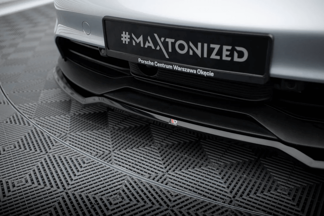 Maxton Design Frontsplitter – Porsche Taycan / Taycan 4 / Taycan 4S / Taycan GTS Mk1