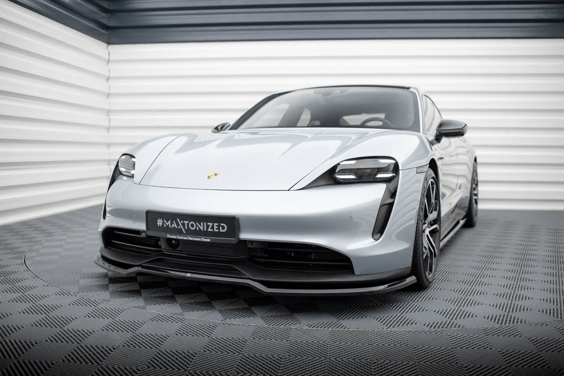 Maxton Design Frontsplitter – Porsche Taycan / Taycan 4 / Taycan 4S / Taycan GTS Mk1