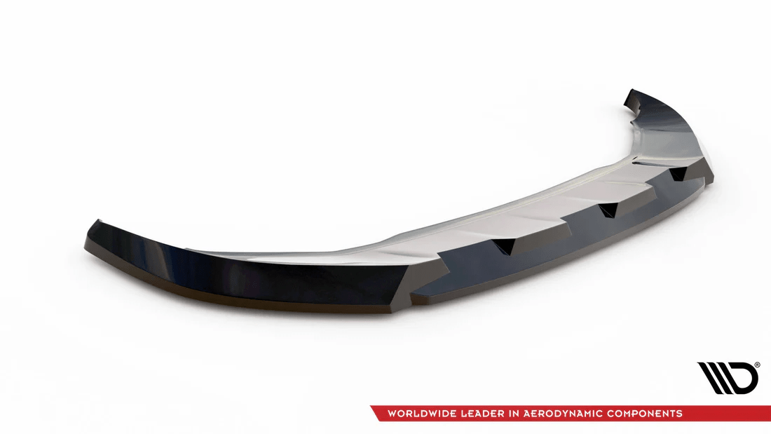 Maxton Design Frontsplitter V.1 – Audi Q4 e - tron Sportback S - Line Mk1