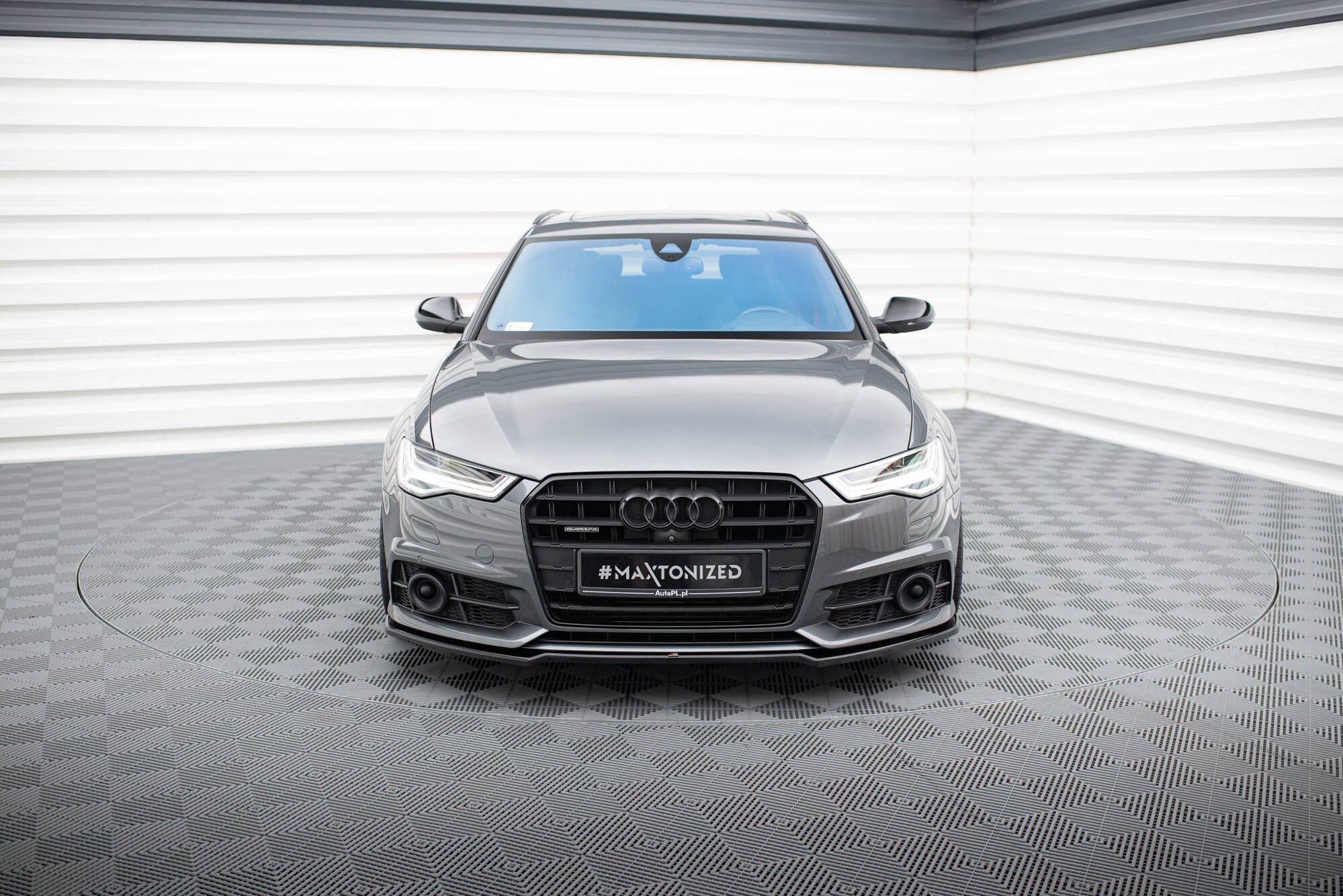 Maxton Design Frontsplitter V.2 – Audi A6 / S6 C7 S - Line Facelift