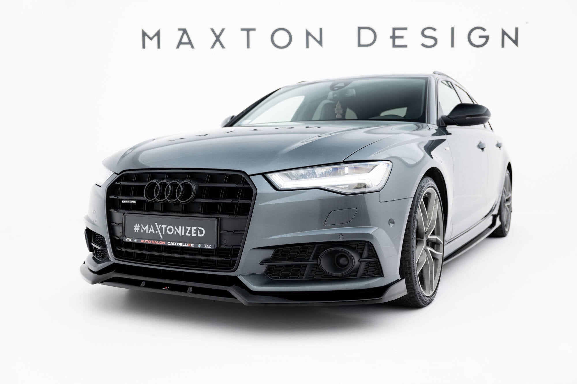 Maxton Design Frontsplitter V.3 – Audi A6 / S6 C7 S - Line Facelift