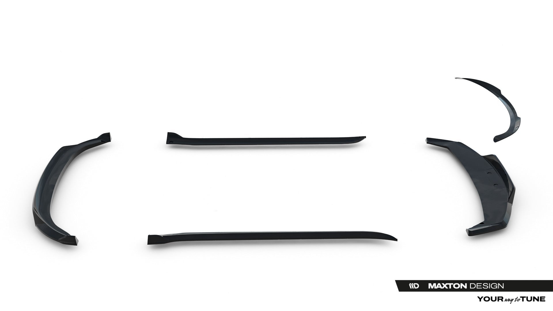Maxton Design Splitter Kit – Tesla Model Y Premium Mk1 Facelift(Juniper)