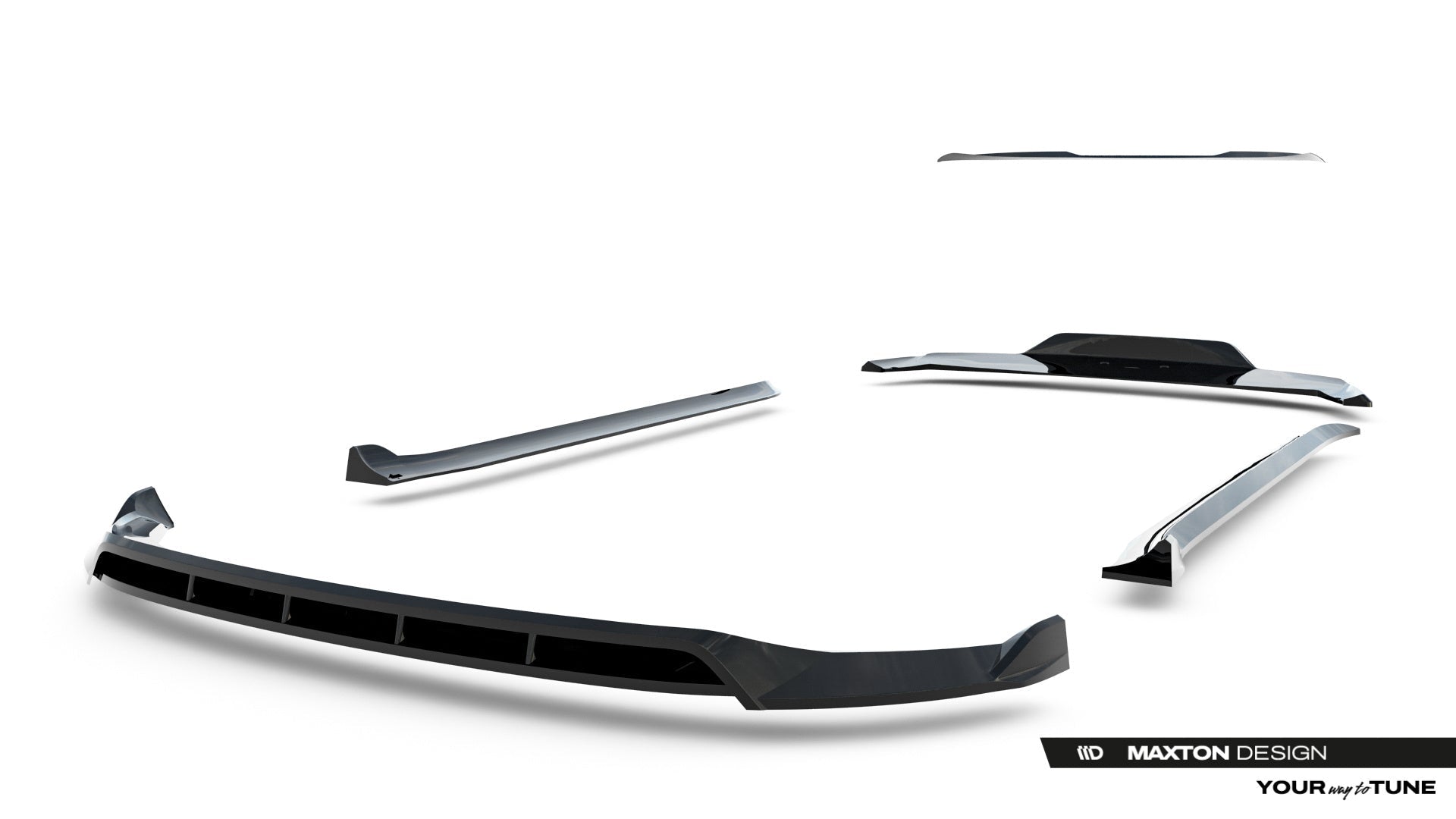 Maxton Design Splitter Kit – Tesla Model Y Premium Mk1 Facelift(Juniper)