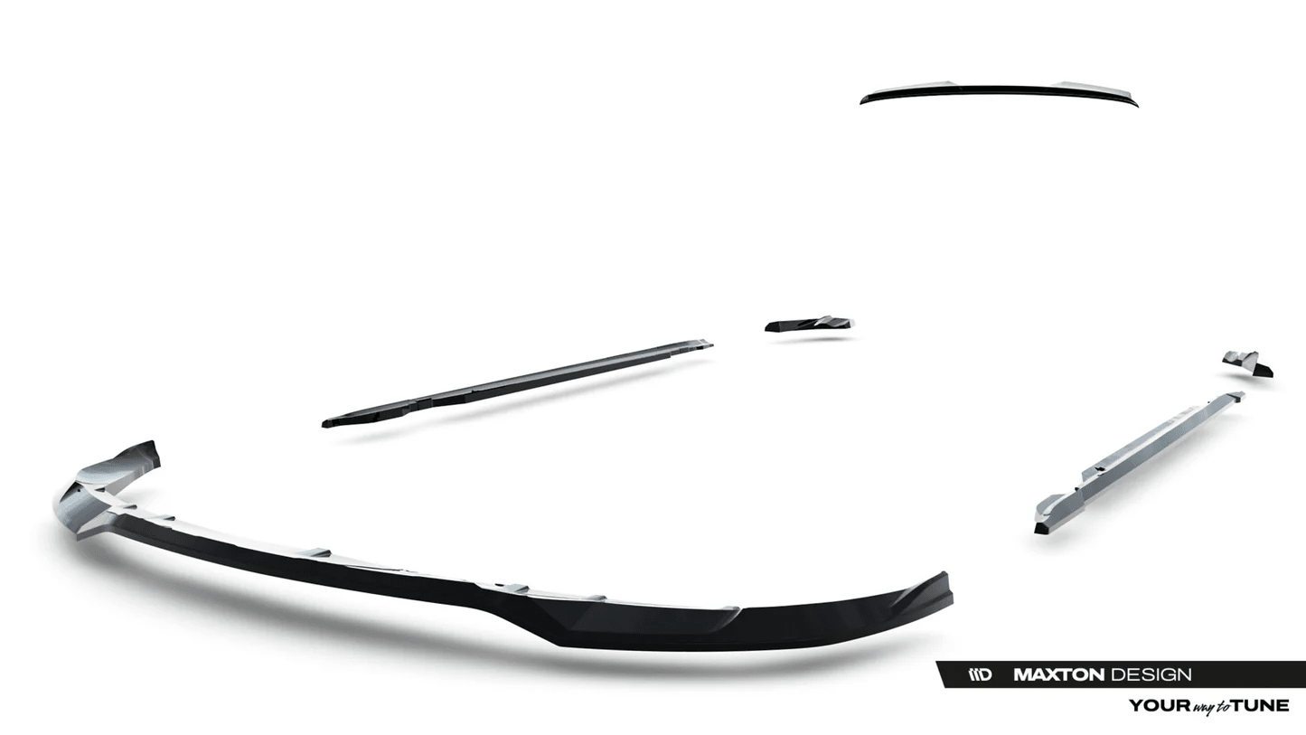 Maxton Design Splitterpakke – Porsche Taycan Cross Turismo 4S