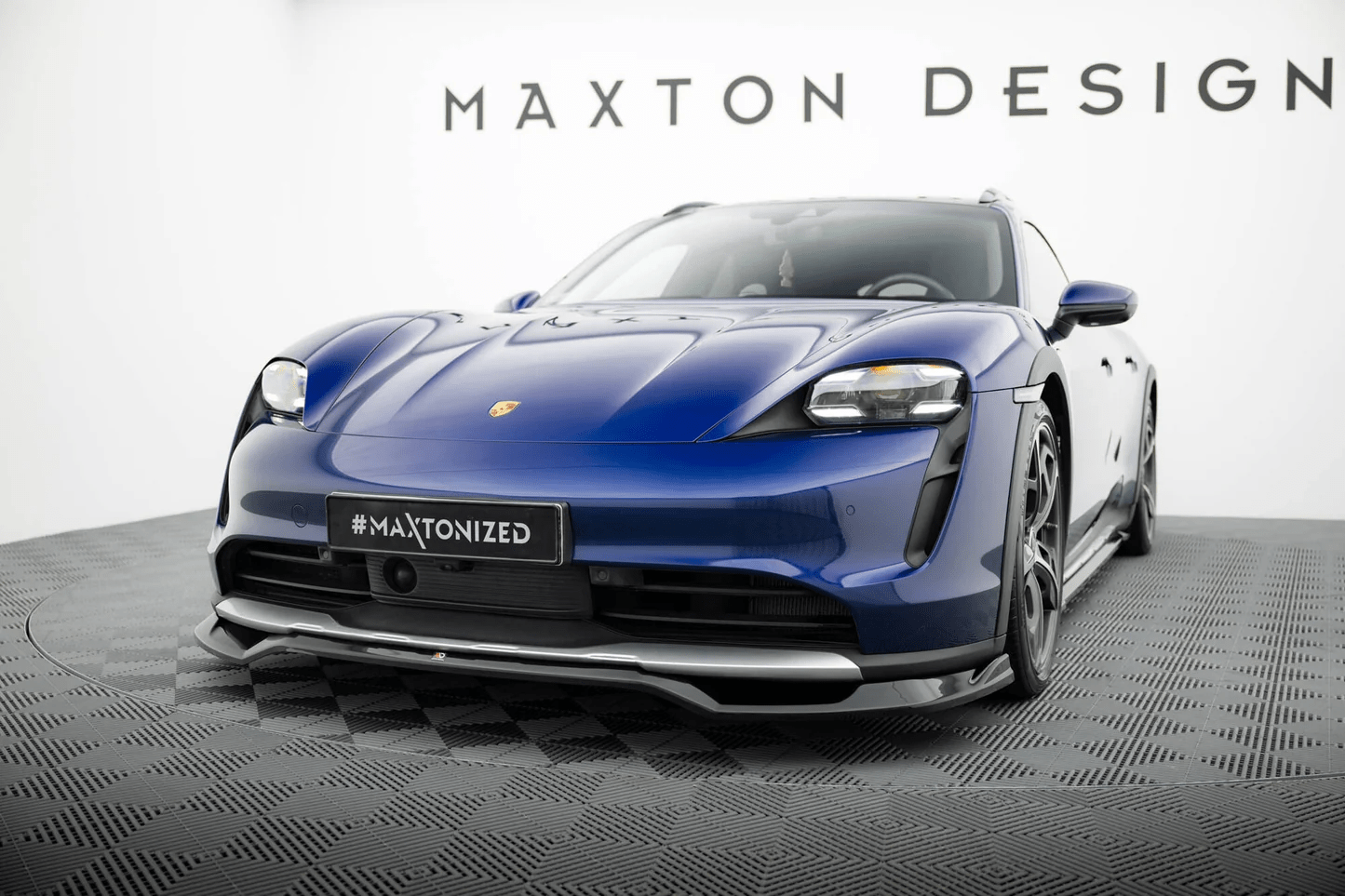 Maxton Design Splitterpakke – Porsche Taycan Cross Turismo 4S