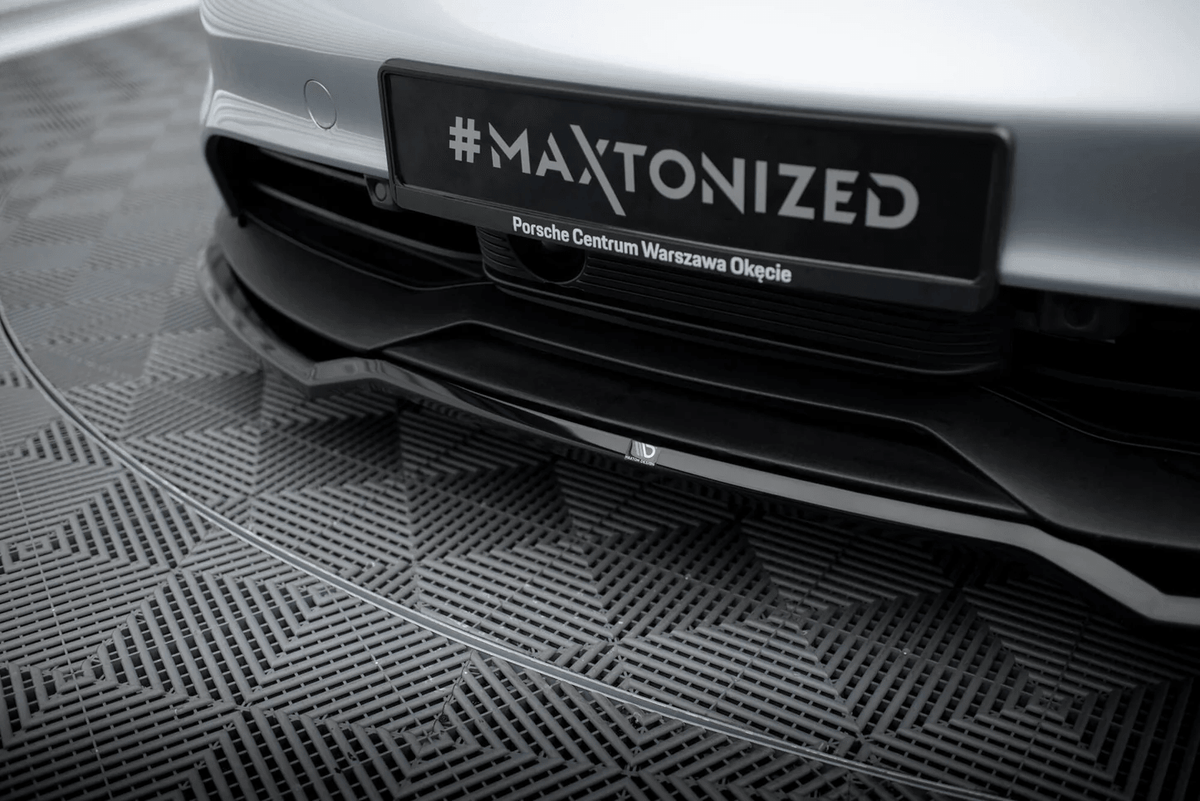 Maxton Design Splitterpakke – Porsche Taycan / Taycan 4 / Taycan 4S / Taycan GTS Mk1