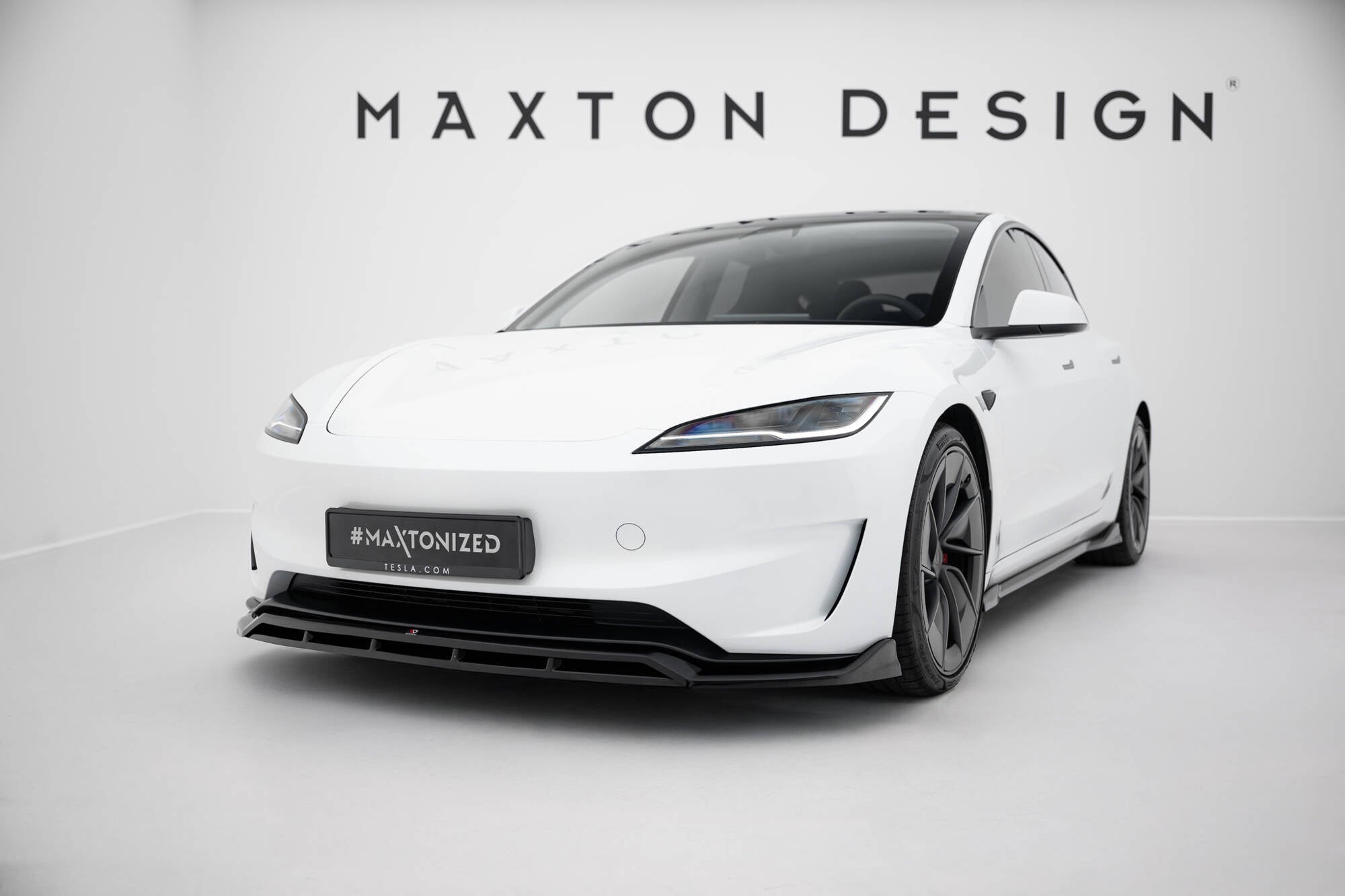 Maxton Frontsplitter V.1 – Tesla Model 3 Performance Mk1 Facelift (2023–)