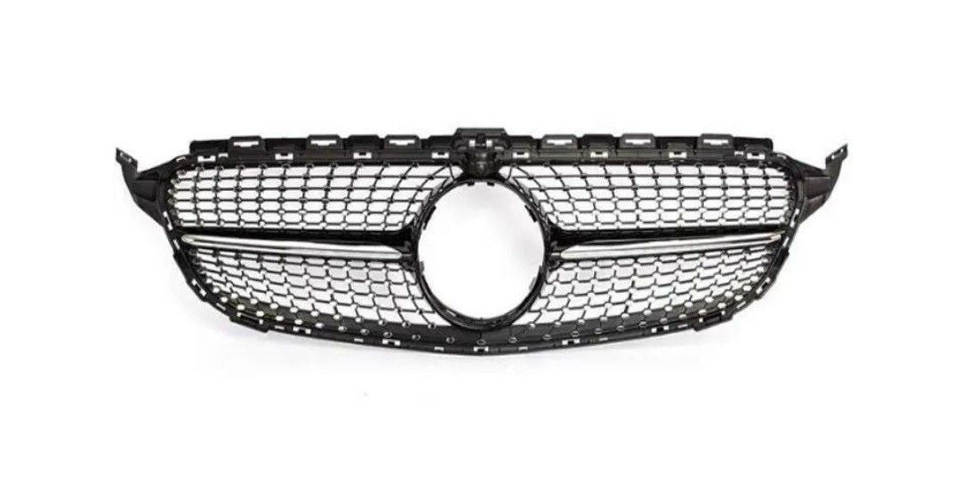 Mercedes C - klasse W205 Diamond grill