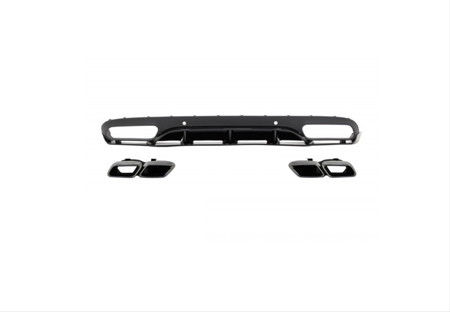 Mercedes C - Klasse W205 Edition 1 diffuser+eksos