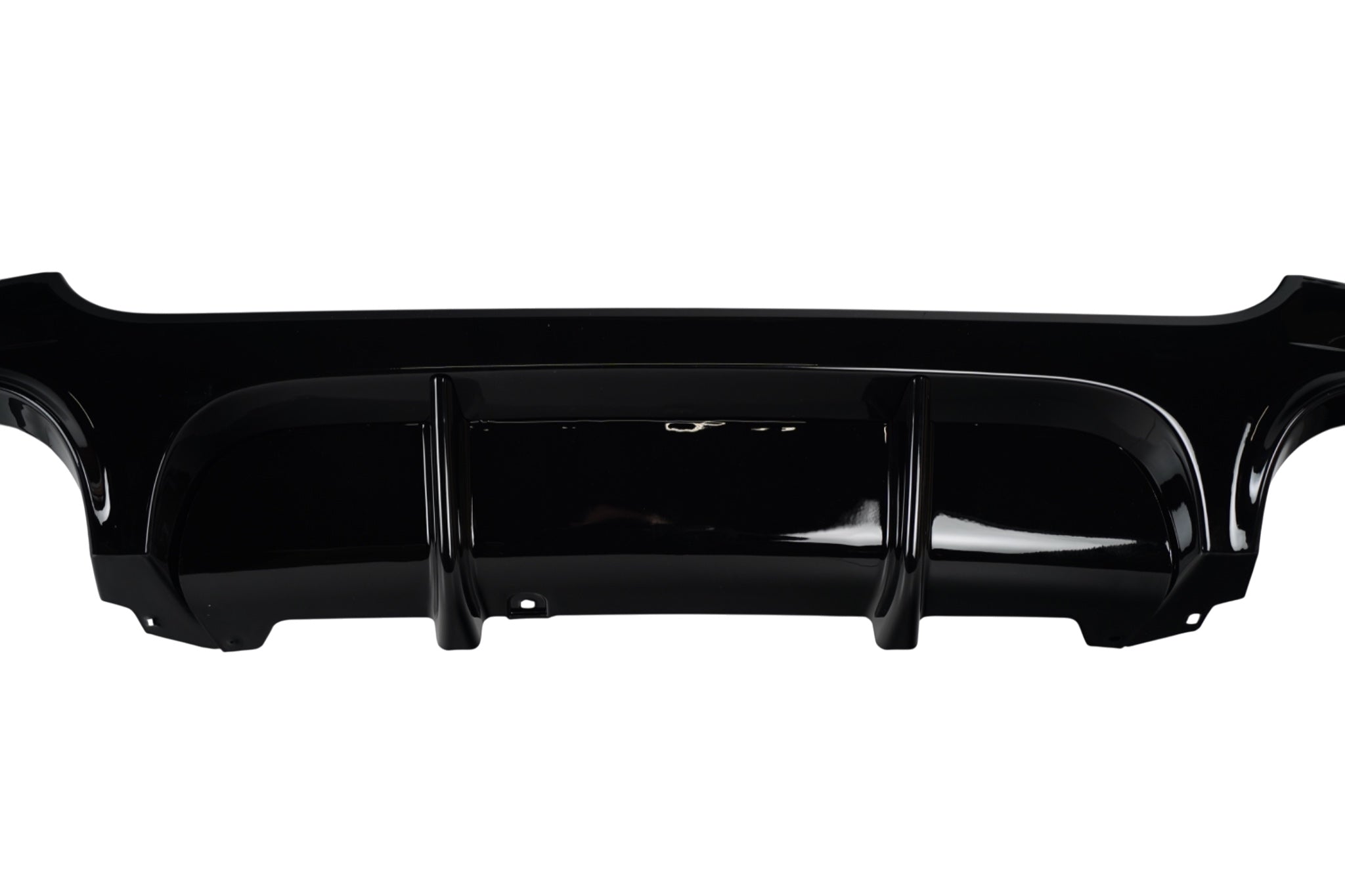 E92 & E93 M-Performance Style Diffusor – Gloss Black (Dual Exit) - AL BILDELER