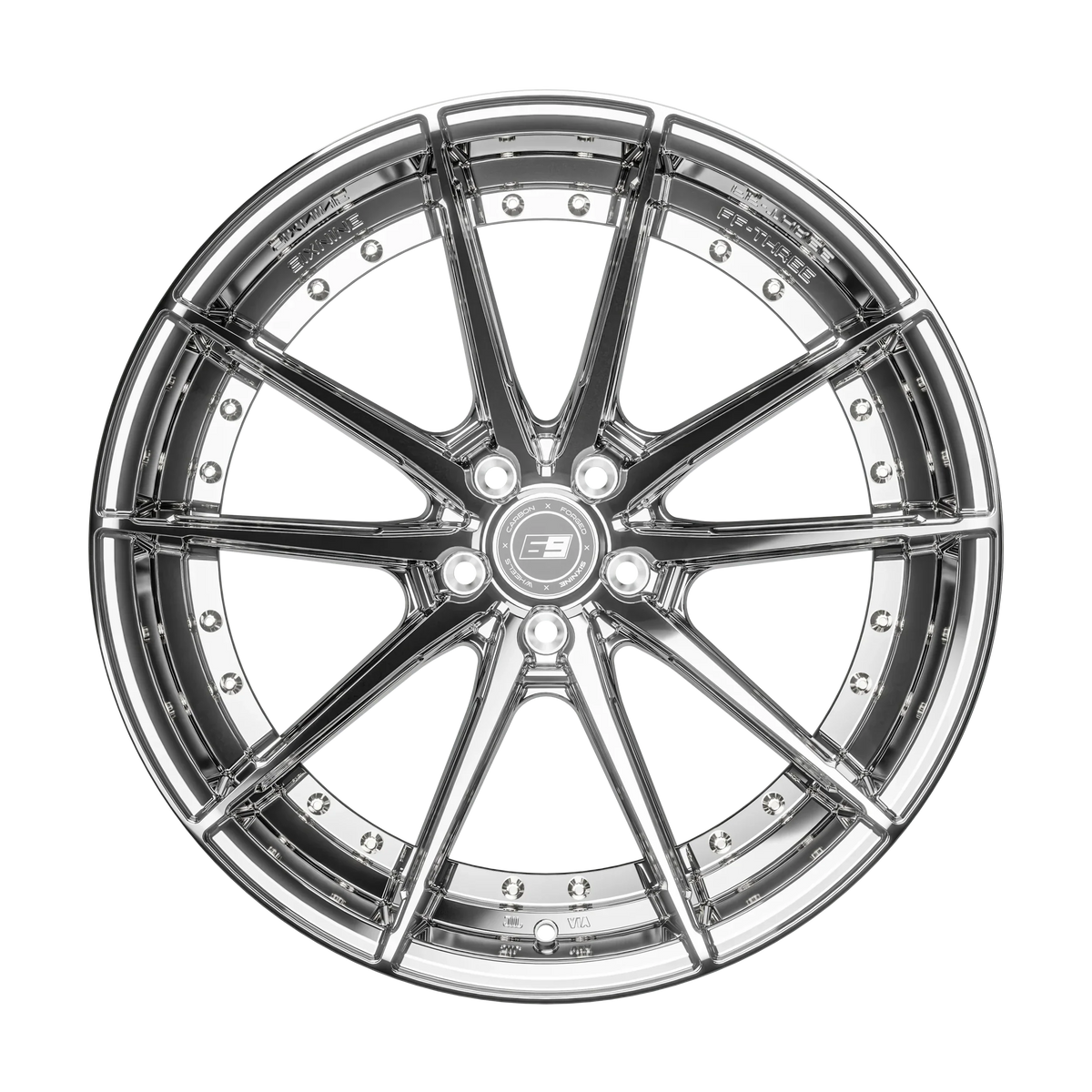 SixNine FF-THREE 20" Komplett Felgsett | BMW M3 F80 / M4 F82 / M2 F87 - AL BILDELER
