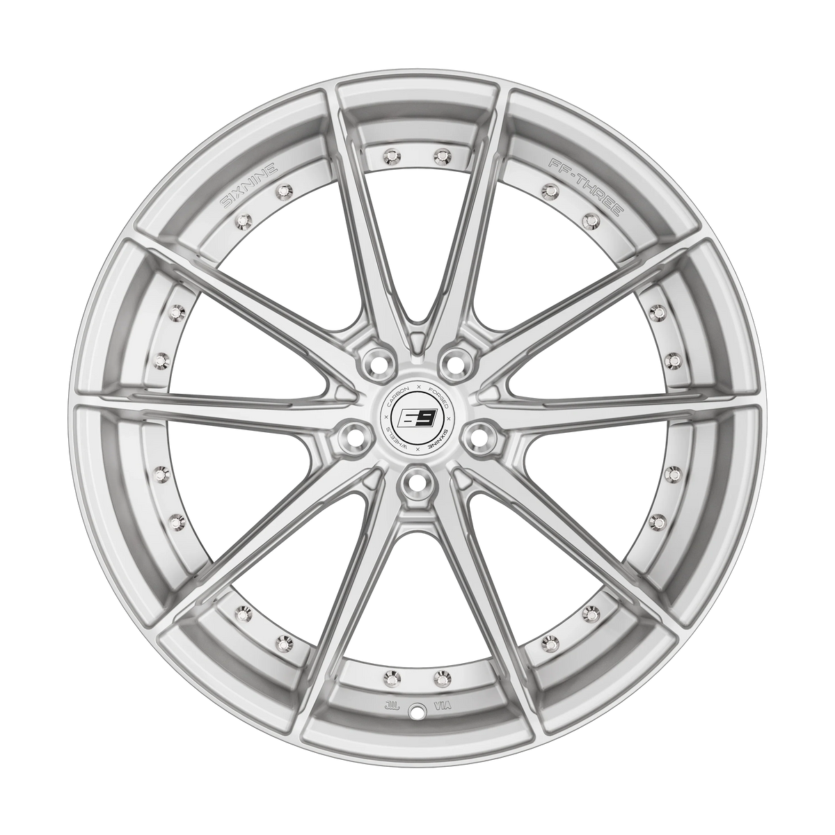SixNine FF-THREE 20" Komplett Felgsett | BMW M3 F80 / M4 F82 / M2 F87 - AL BILDELER
