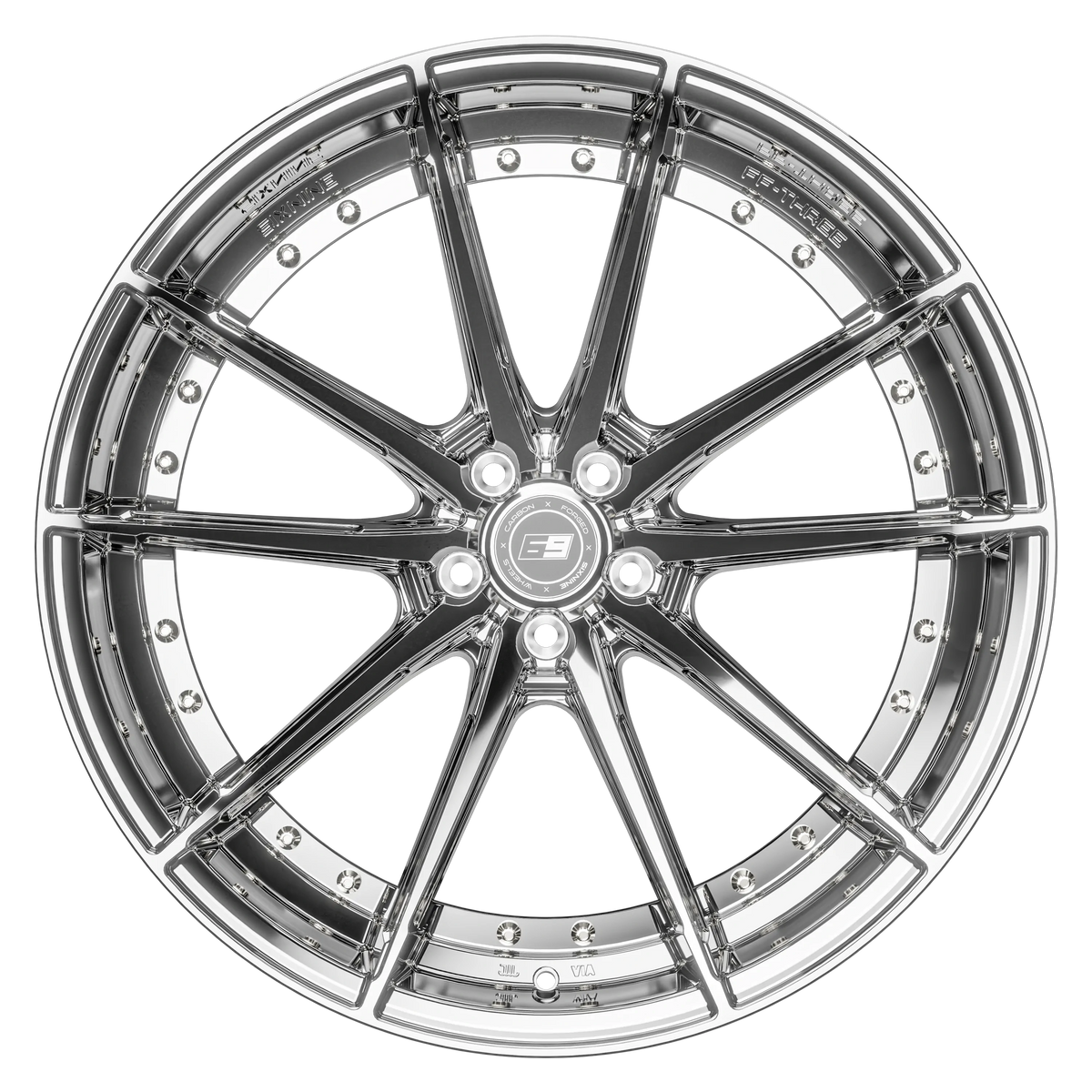 SixNine FF-THREE 22" Komplett Felgsett | BMW X5/X6/X7 G05/G06/G07 - AL BILDELER