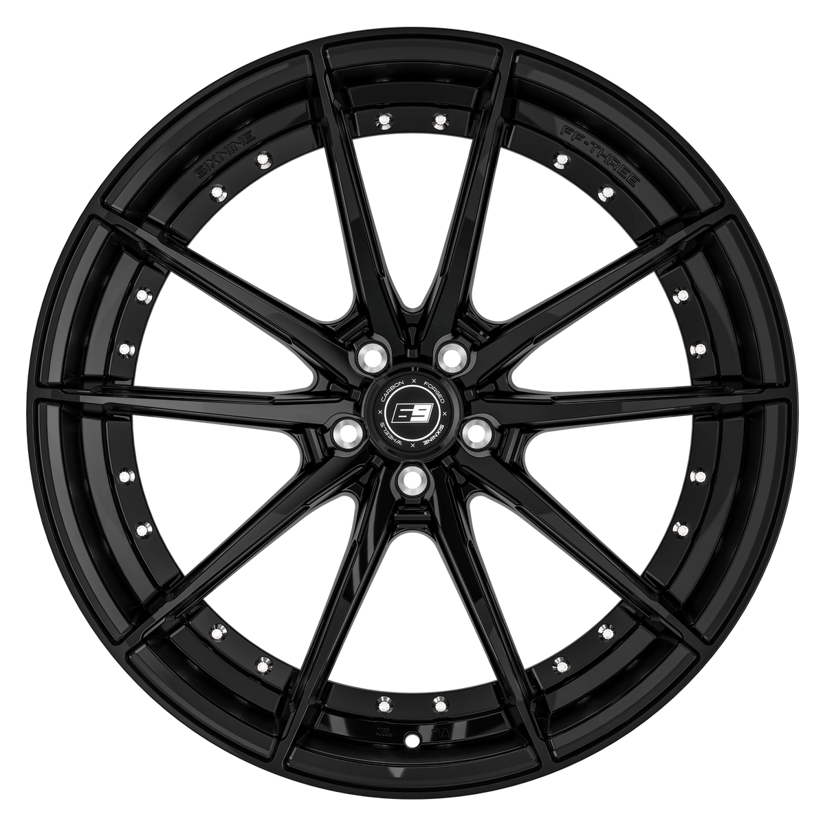SixNine FF-THREE 22" Komplett Felgsett | BMW M5 G90/G99 - AL BILDELER