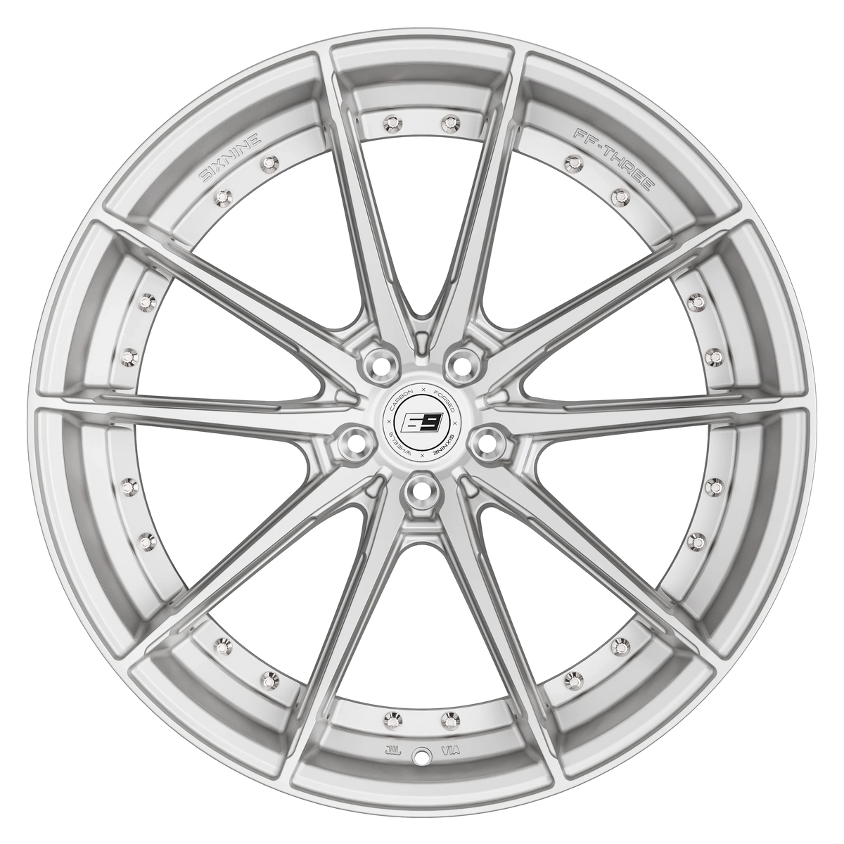 SixNine FF-THREE 22" Komplett Felgsett | BMW X5 M / X6 M G05/G06 - AL BILDELER