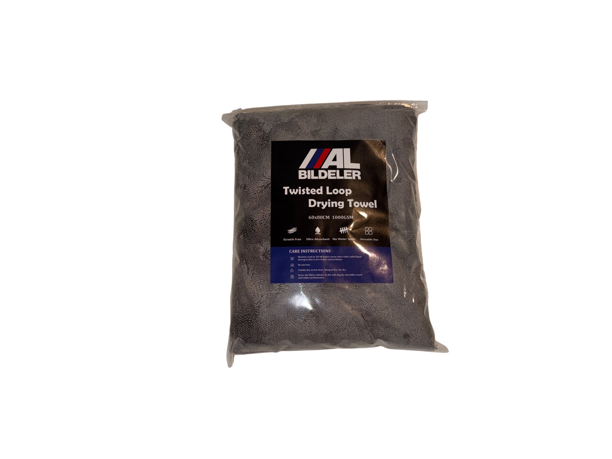 Premium Mikrofiber Tørkehåndkle – 60x80 cm (1000 GSM)