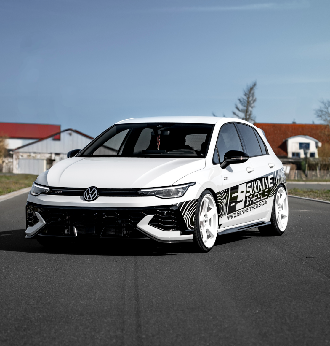 SixNine EVO-ONE 19" Komplett Felgsett | VW Golf 8 (CD) - AL BILDELER