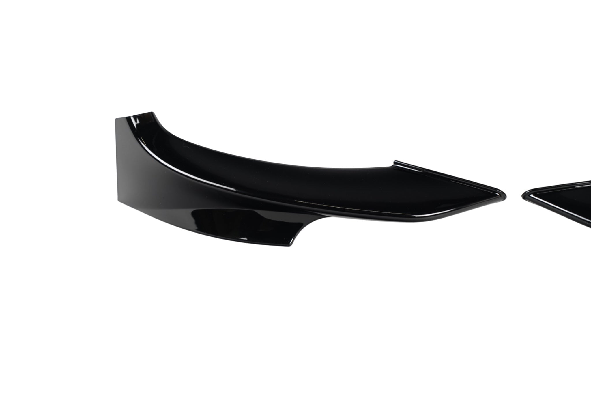 E92 & E93 Corner Splitters – Gloss Black (LCI M - Sport)