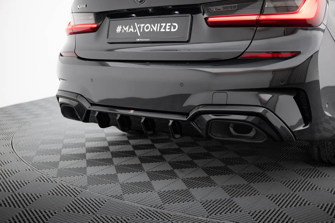 Maxton Design Bakdiffuser – BMW M340i G20 / G21 med hengerfeste