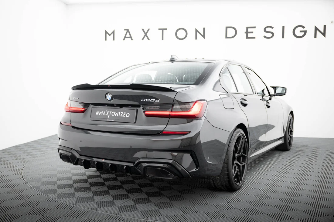 Maxton Design Bakdiffuser – BMW M340i G20 / G21 med hengerfeste