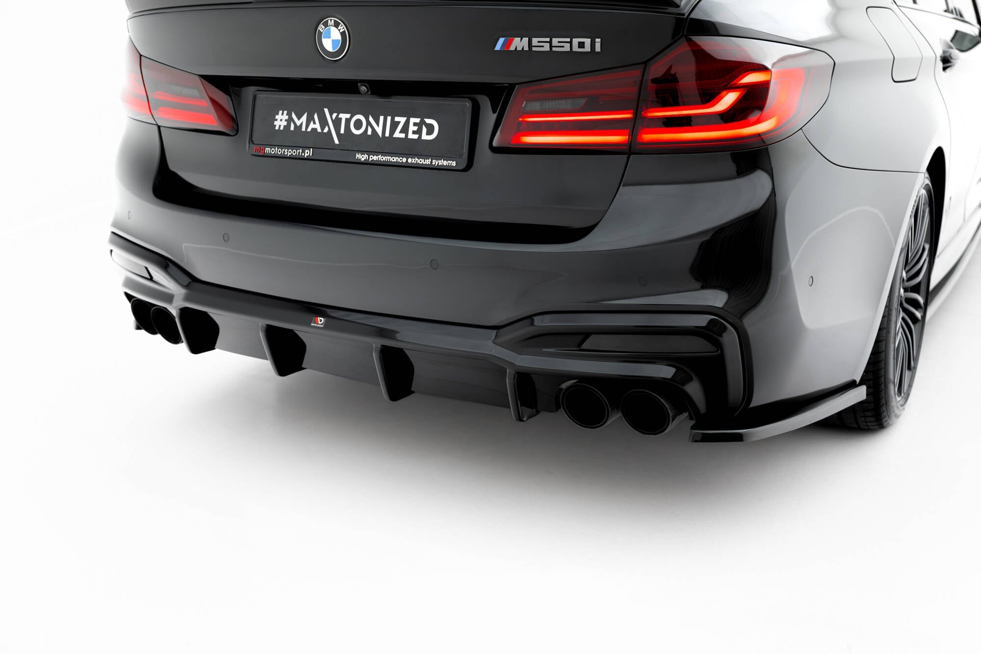 Maxton Design Bakdiffuser – BMW M550i / 5 M - Pack G30 / G31