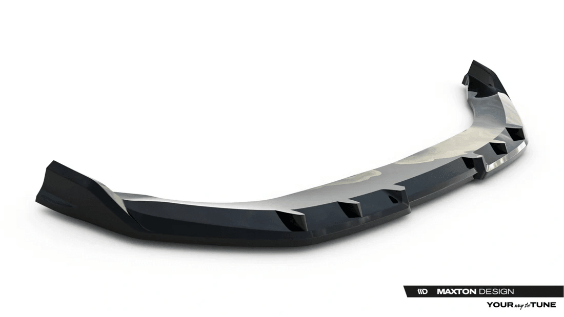Maxton Design Frontsplitter – Audi Q6 e - tron Standard / S - Line / SQ6 e - tron SUV & Sportback Mk1