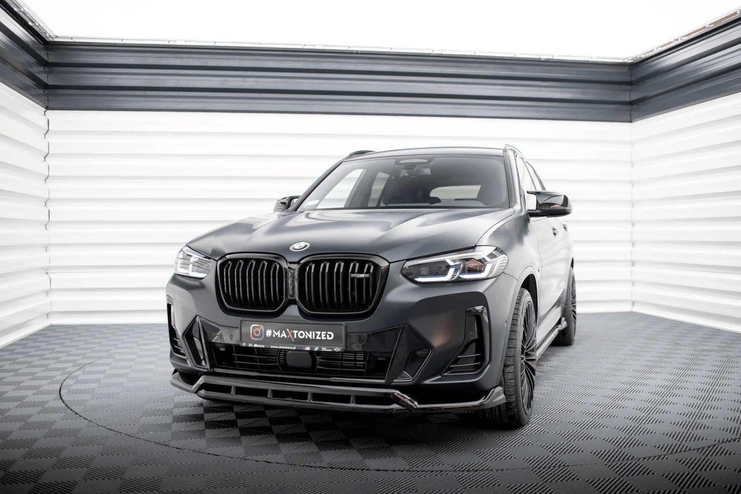Maxton Design Frontsplitter – BMW X3 M-Pack G01 Facelift / iX3 M-Pack G08 Facelift