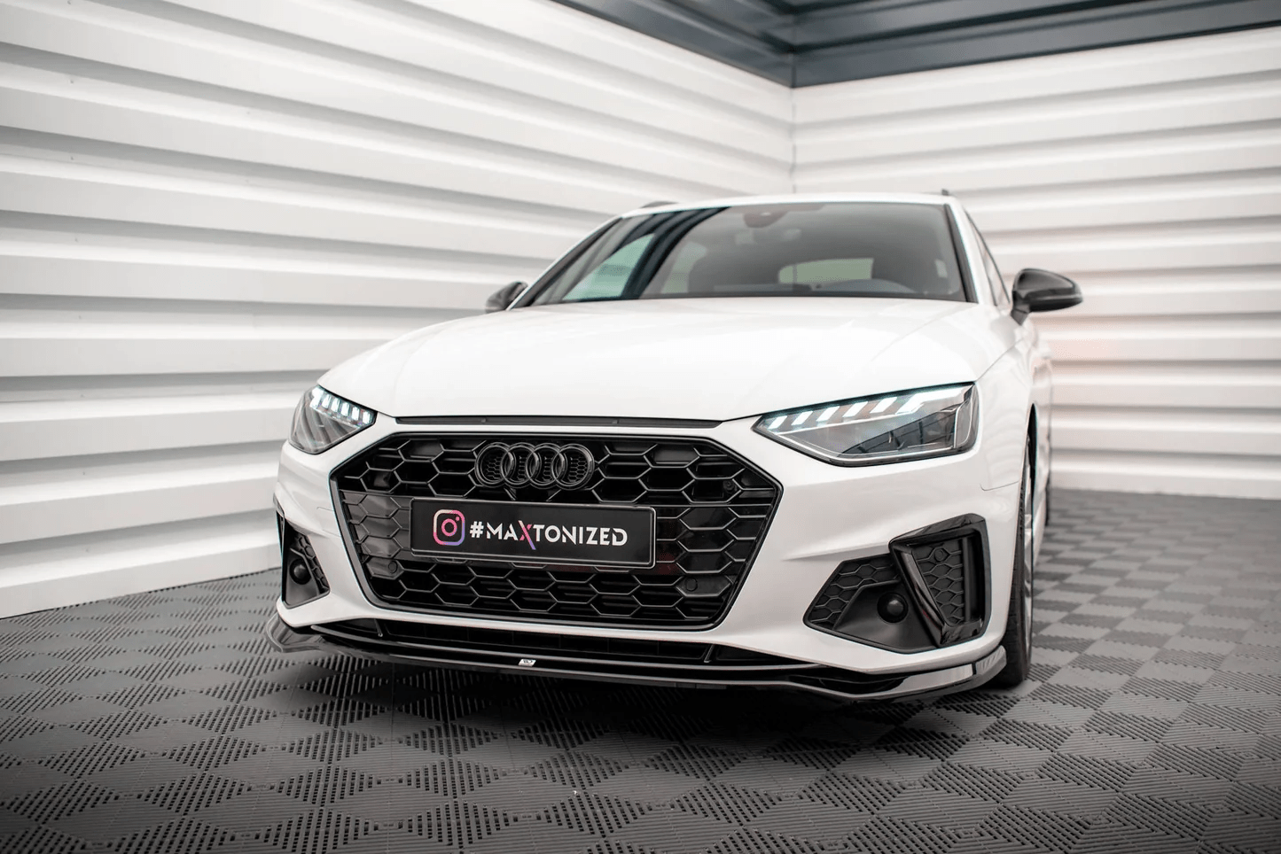 Maxton Design Frontsplitter V.2 – Audi A4 S-Line / S4 B9 Facelift