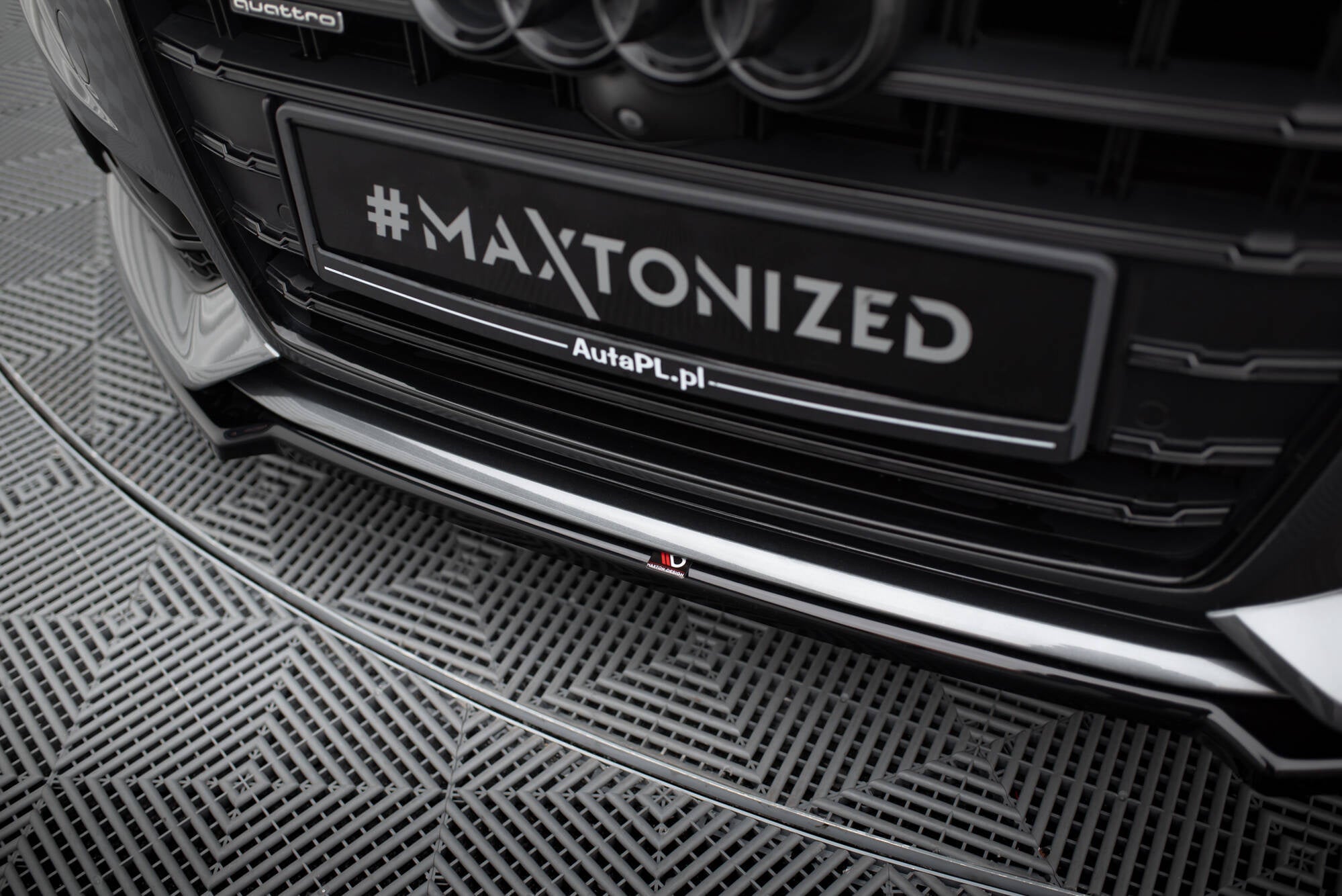 Maxton Design Frontsplitter V.2 – Audi A6 / S6 C7 S - Line Facelift