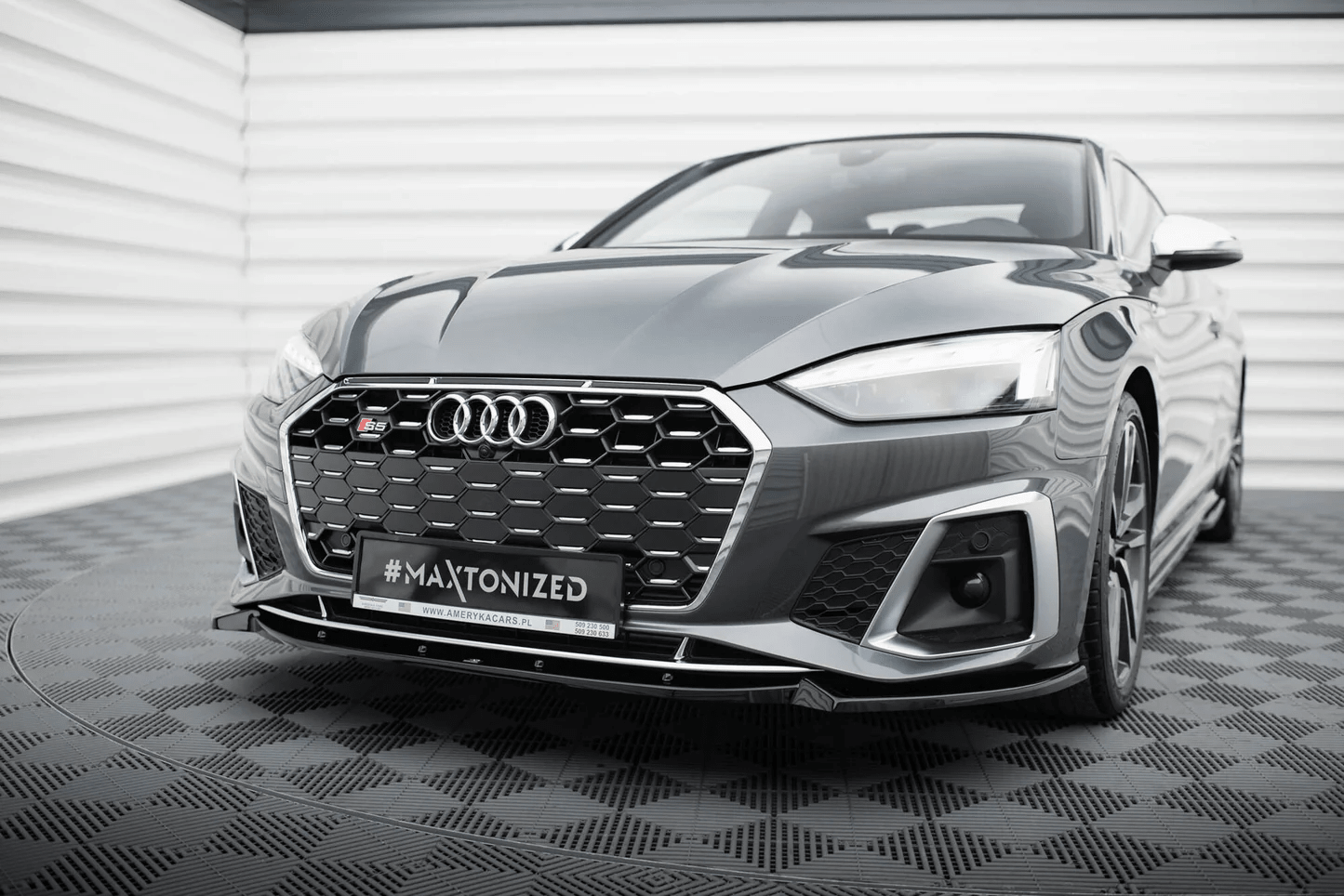 Maxton Design Frontsplitter V.2 – Audi S5 / A5 S-Line F5 Facelift