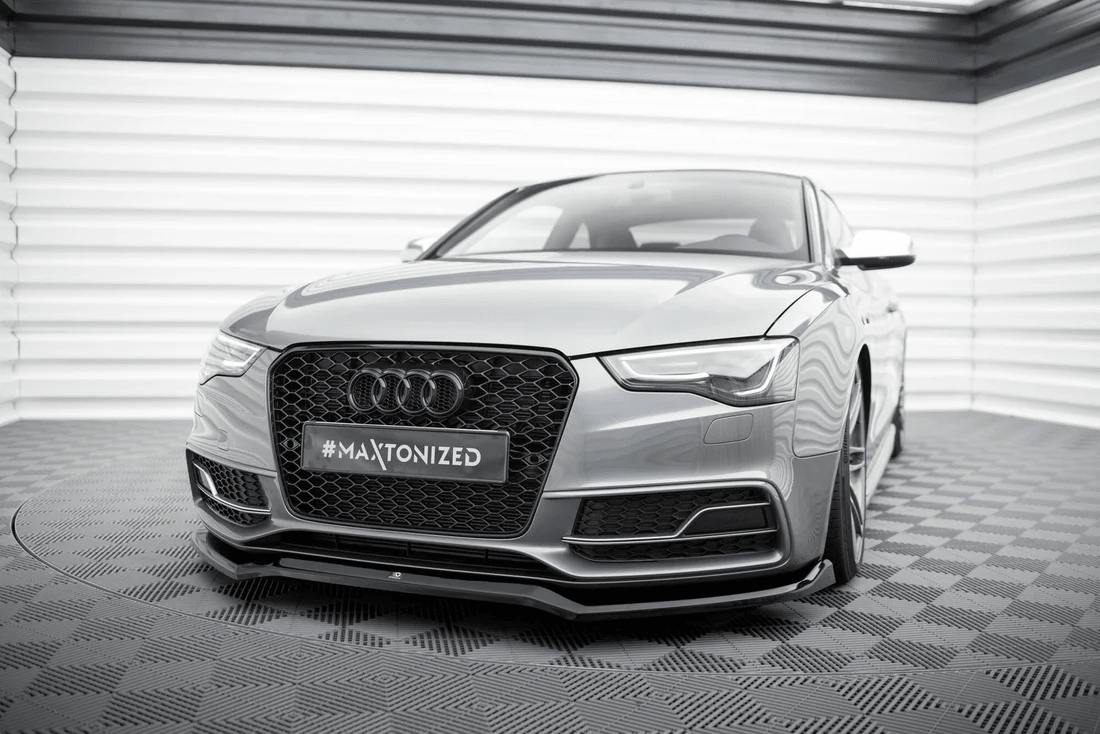 Maxton Design Frontsplitter V.4 – Audi S5 / A5 S-Line 8T Facelif