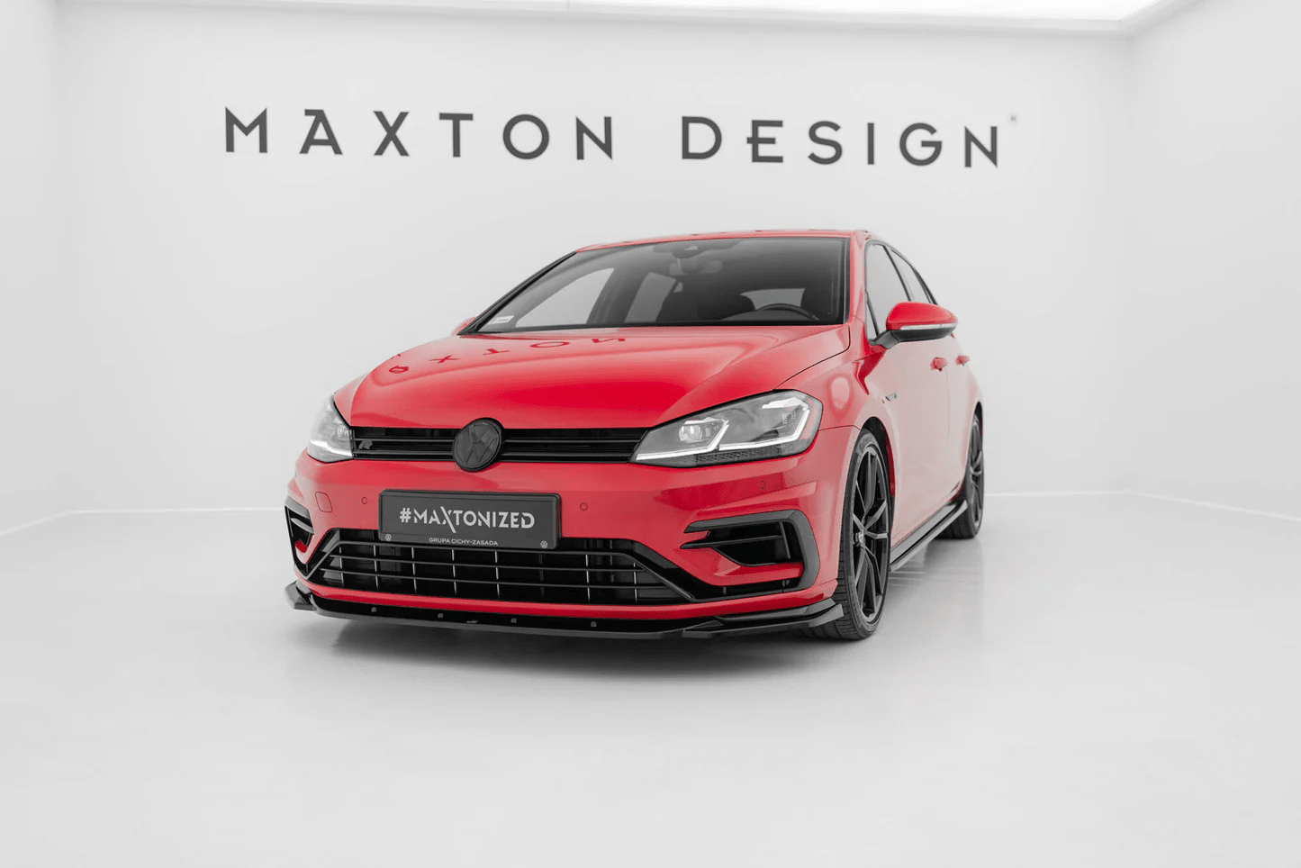 Maxton Design Frontsplitter V.9 – Volkswagen Golf R / R - Line Mk7 Facelift