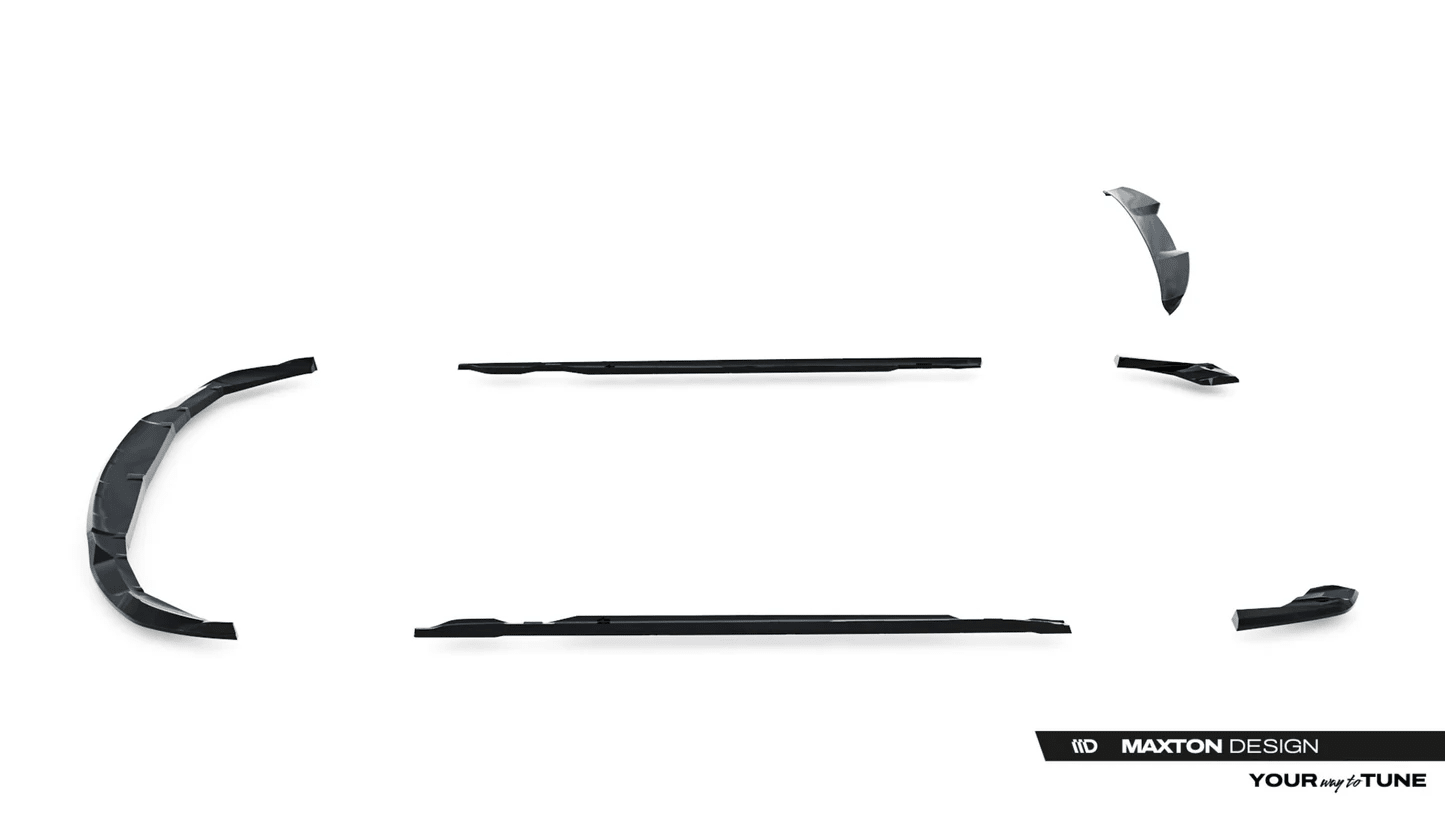Maxton Design Splitterpakke – Porsche Taycan Cross Turismo 4S