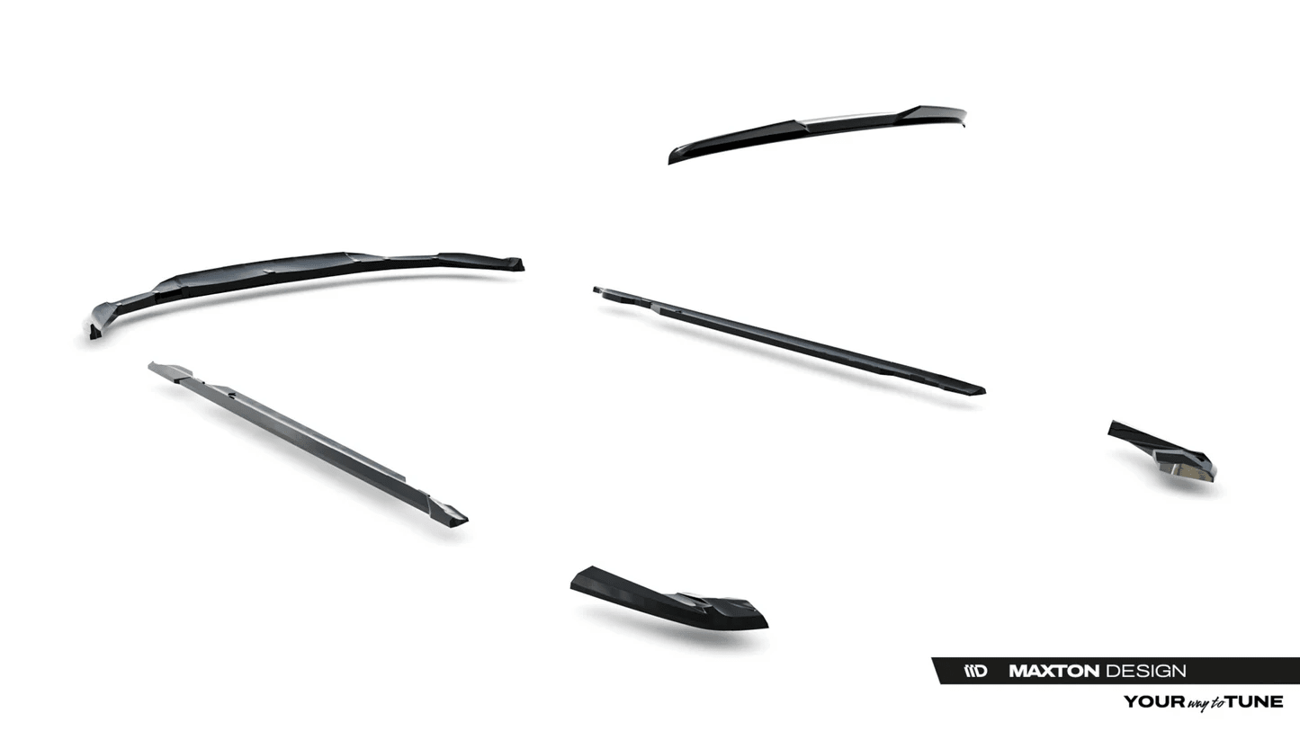 Maxton Design Splitterpakke – Porsche Taycan Cross Turismo 4S